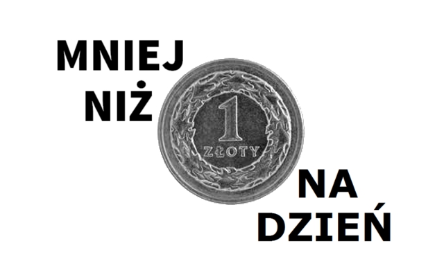 Za mniej niż 1 zł na dzień